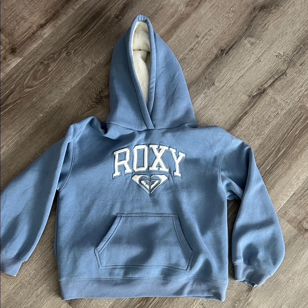 Roxy Kids Hoodie in Soft Blue